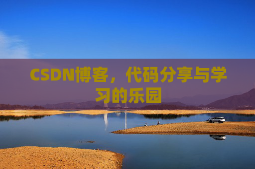 CSDN博客，代码分享与学习的乐园